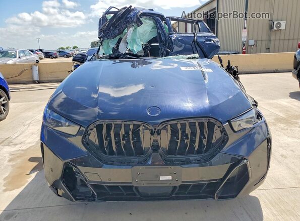 5UX33EX0XT9369633 2026 BMW X6 Black Front view