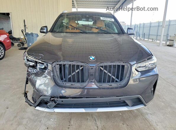 5UX43DP00N9L10561 2022 BMW X3 Black Vista frontal