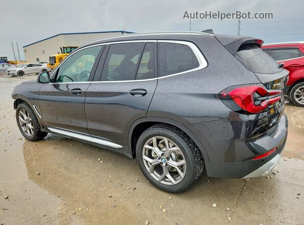 5UX43DP00P9S06297 2023 BMW X3 Charcoal Rear left
