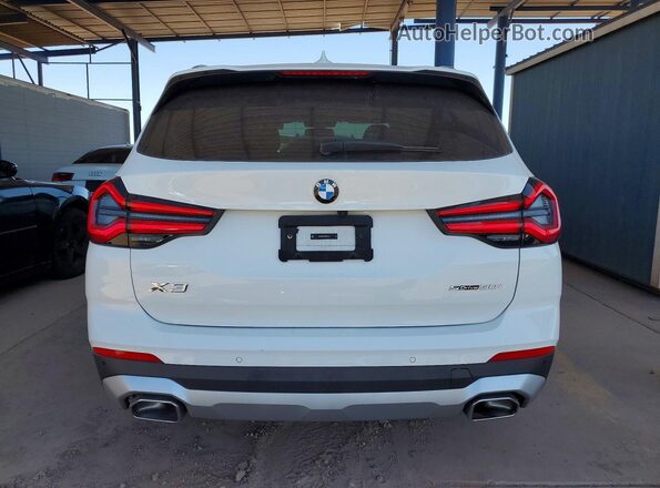 5UX43DP00R9U63236 2024 BMW X3 Белый Вид сзади