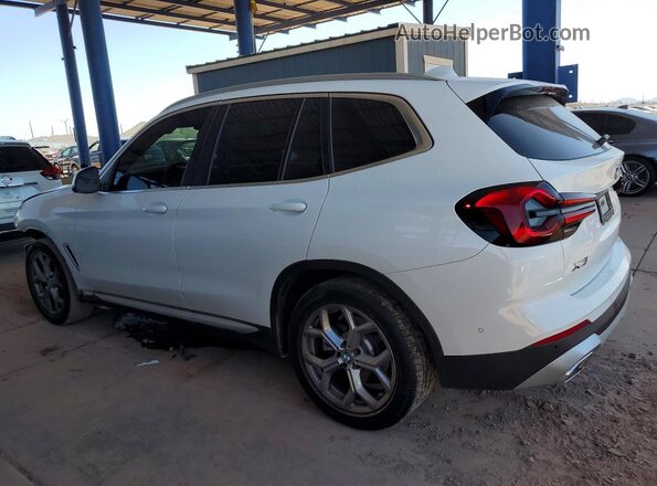 5UX43DP00R9U63236 2024 BMW X3 Белый Задняя левая четверть