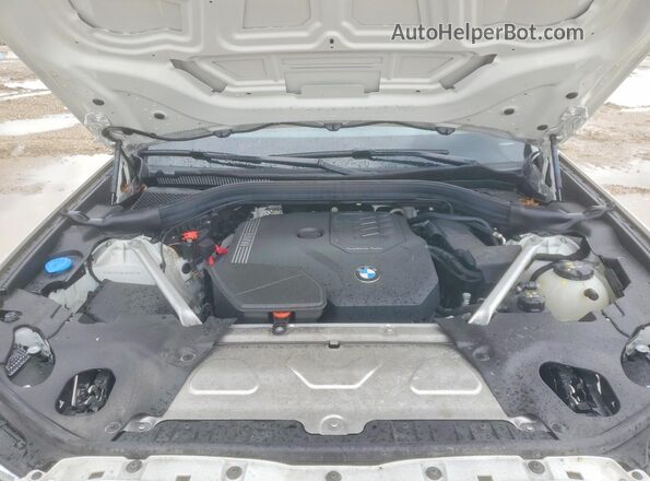 5UX43DP00R9W78051 2024 BMW X3 White Engine compartment view
