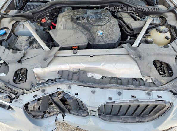 5UX43DP01N9K21288 2022 BMW X3 Gray Սալոնի հետևի տեսք