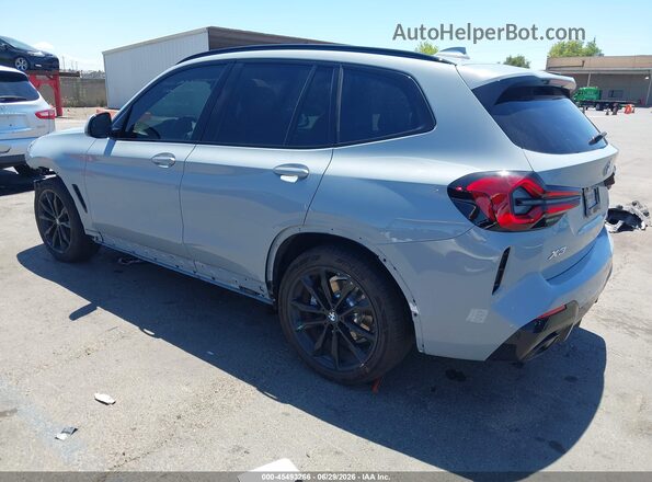5UX43DP02R9W40093 2024 BMW X3 Gray Հետևի ձախ