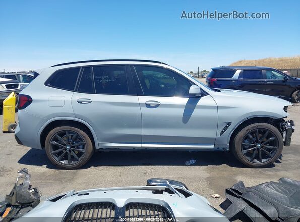 5UX43DP02R9W40093 2024 BMW X3 Gray Սալոնի 360 աստիճան տեսք