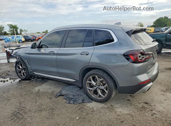 5UX43DP02R9X00583 2024 BMW X3 Серый Задняя левая четверть