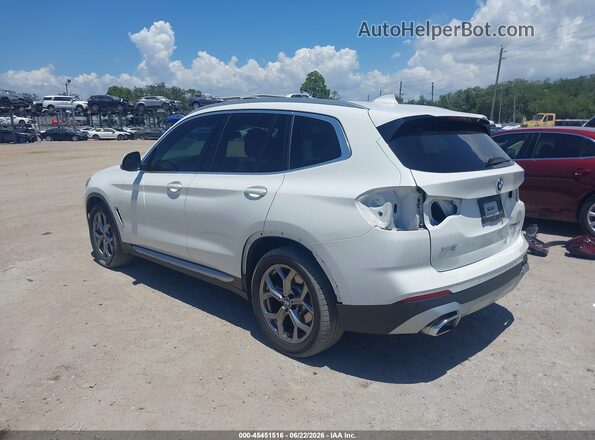 5UX43DP03N9K67205 2022 BMW X3 White Tył lewy