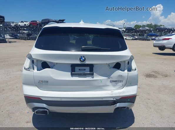 5UX43DP03N9K67205 2022 BMW X3 White 