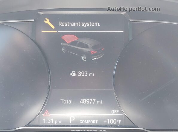 5UX43DP03N9K67205 2022 BMW X3 White 