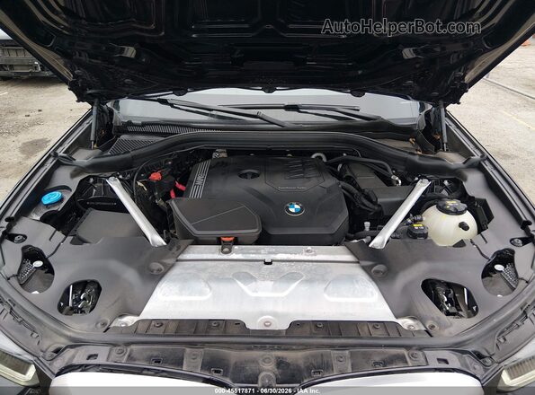 5UX43DP03N9M66030 2022 BMW X3 Черный Вид сзади