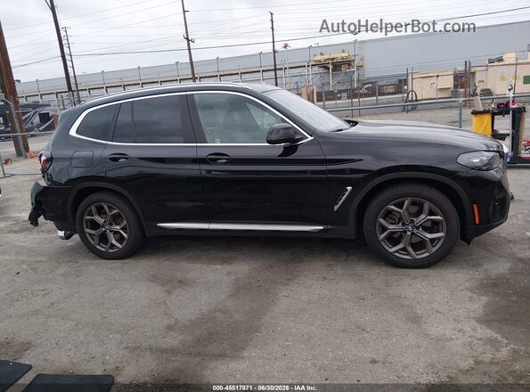 5UX43DP03N9M66030 2022 BMW X3 Черный Вид задней части салона