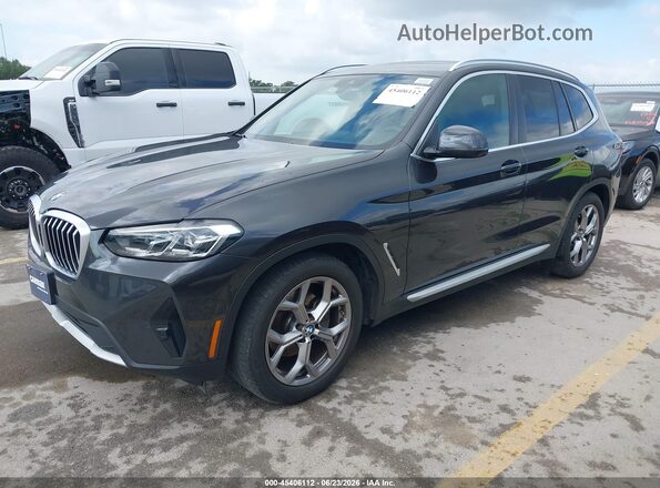 5UX43DP03P9R74064 2023 BMW X3 Серый Передняя левая четверть