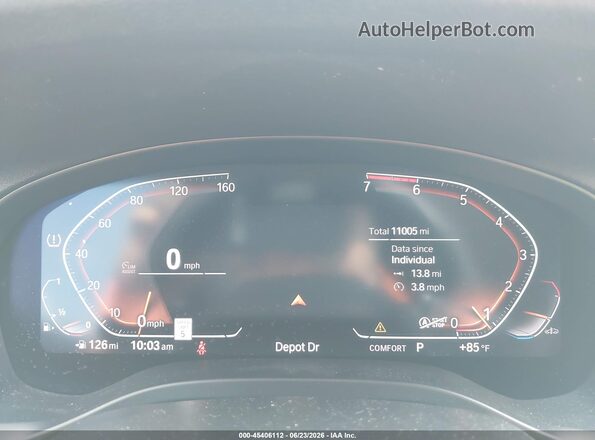 5UX43DP03P9R74064 2023 BMW X3 Серый Вид задних сидений