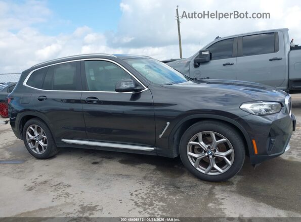 5UX43DP03P9R74064 2023 BMW X3 Серый Вид задней части салона