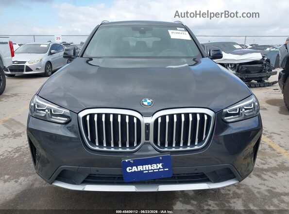 5UX43DP03P9R74064 2023 BMW X3 Серый Вид щитка приборов