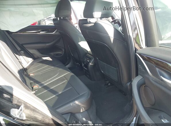 5UX43DP04N9M44473 2022 BMW X3 Black Vista de la etiqueta del VIN