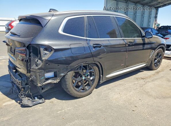 5UX43DP04P9S81519 2023 BMW X3 Black Rear right