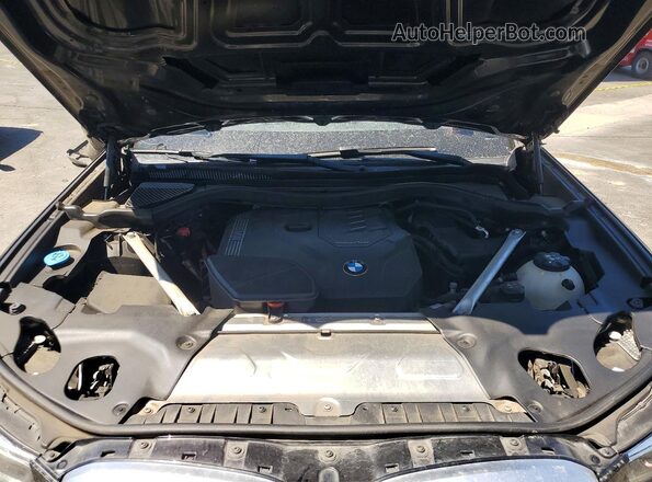 5UX43DP04P9S81519 2023 BMW X3 Black Engine compartment view