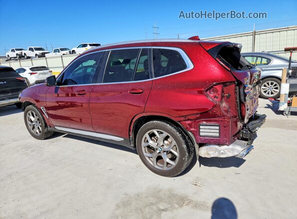5UX43DP04R9T66332 2024 BMW X3 Red Задня ліва чверть