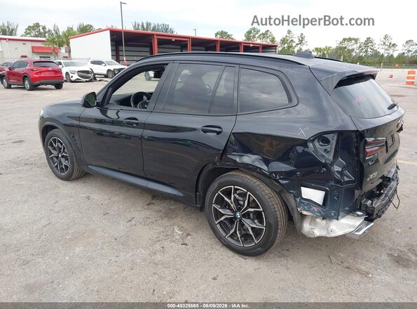 5UX43DP04R9W24249 2024 BMW X3 Black Trasero izquierdo