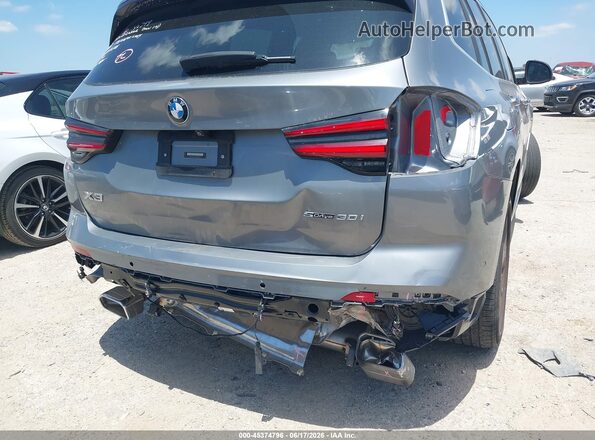 5UX43DP05P9S82825 2023 BMW X3 Gray Դիմացի տեսք