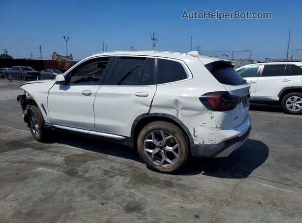 5UX43DP06N9K92180 2022 BMW X3 White Tył lewy