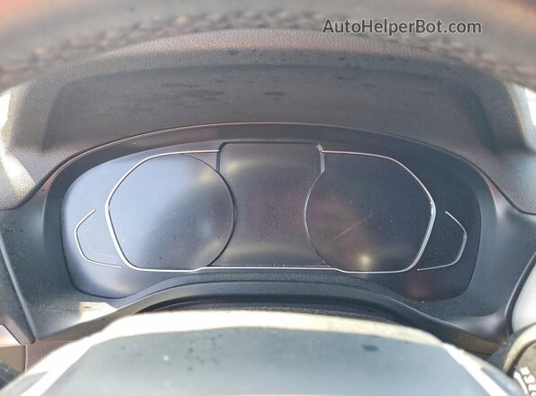 5UX43DP06N9K92180 2022 BMW X3 White Widok zestawu wskaźników