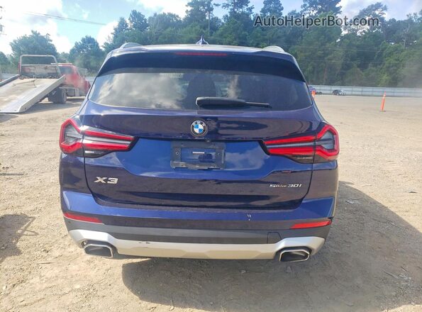 5UX43DP06P9N51205 2023 BMW X3 Синий 