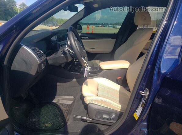 5UX43DP06P9N51205 2023 BMW X3 Синий 