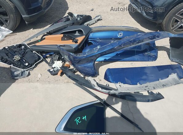 5UX43DP07N9L57814 2022 BMW X3 Синий Вид щитка приборов