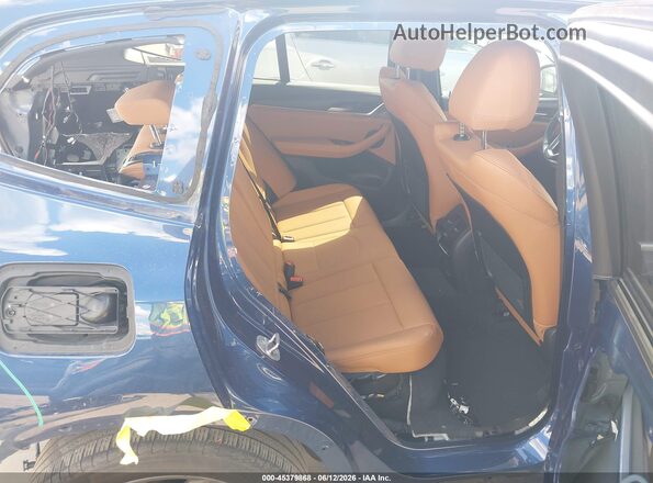 5UX43DP07N9L57814 2022 BMW X3 Синий Вид наклейки с VIN-кодом