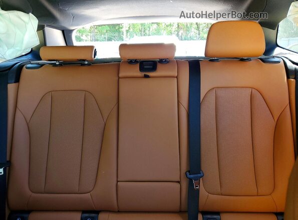 5UX43DP08N9H43161 2022 BMW X3 Blue Rear seats view