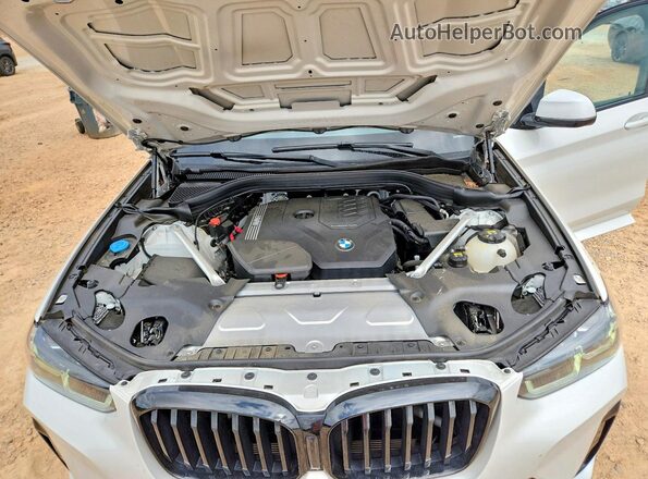 5UX43DP08N9K41084 2022 BMW X3 Белый Вид подкапотного пространства