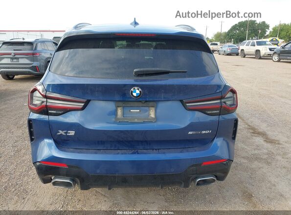 5UX43DP08N9K59472 2022 BMW X3 Blue 