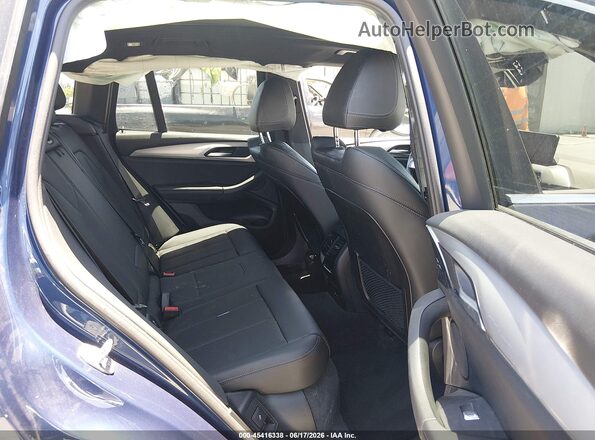 5UX43DP08P9P14503 2023 BMW X3 Blue Вид наклейки з VIN-кодом