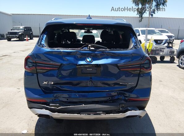 5UX43DP08P9P14503 2023 BMW X3 Blue 