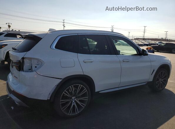 5UX43DP08P9S05060 2023 BMW X3 White Rear right