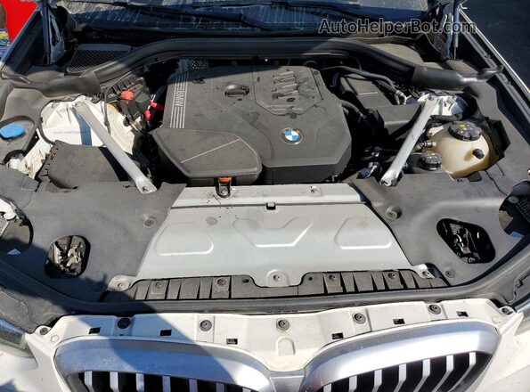 5UX43DP08P9S05060 2023 BMW X3 White Engine compartment view