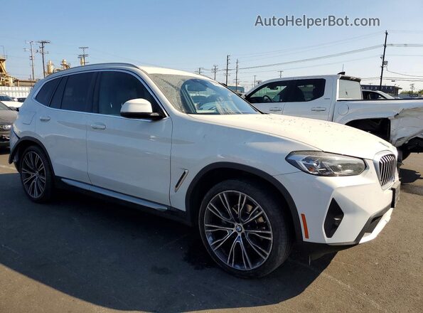 5UX43DP08P9S05060 2023 BMW X3 White Front right