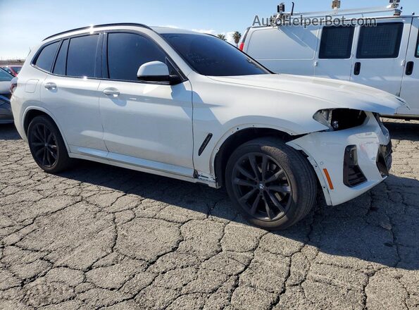 5UX43DP08R9W41314 2024 BMW X3 White წინა მარჯვენა