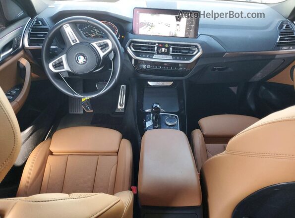 5UX43DP08R9W41314 2024 BMW X3 White წინა პანელის ხედი