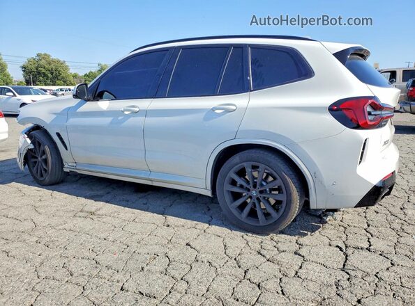 5UX43DP08R9W41314 2024 BMW X3 White უკანა მარცხენა
