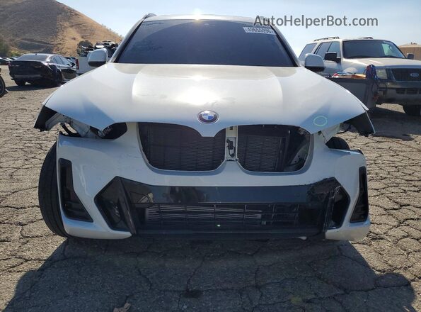 5UX43DP08R9W41314 2024 BMW X3 White წინა ხედი