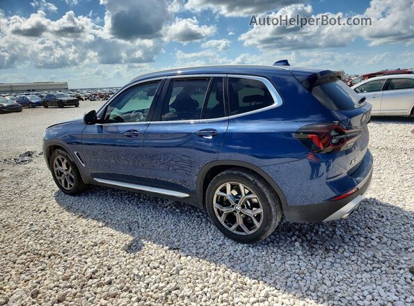 5UX43DP09N9K62624 2022 BMW X3 Blue 