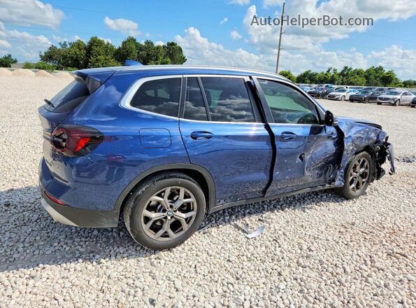 5UX43DP09N9K62624 2022 BMW X3 Blue 