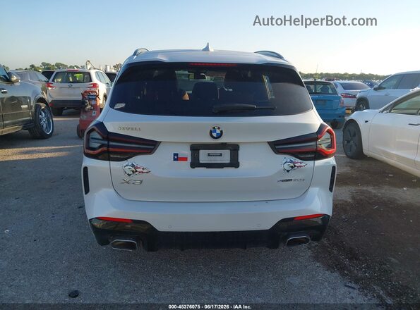 5UX43DP09N9K73557 2022 BMW X3 White 