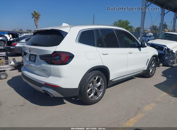 5UX43DP09N9K88544 2022 BMW X3 White 