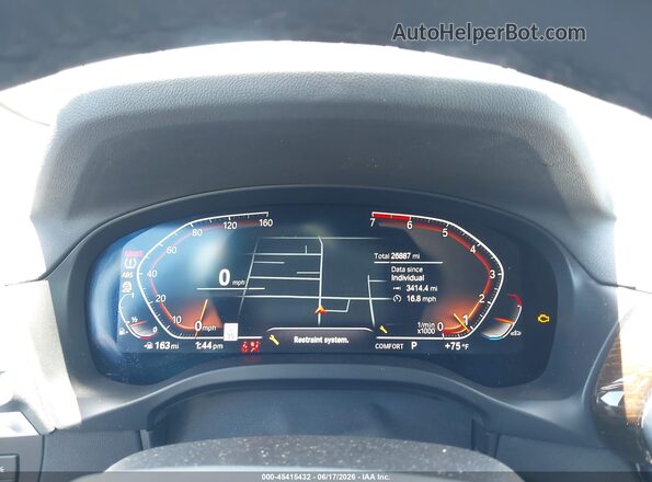 5UX43DP0XR9U57802 2024 BMW X3 Черный Вид задних сидений