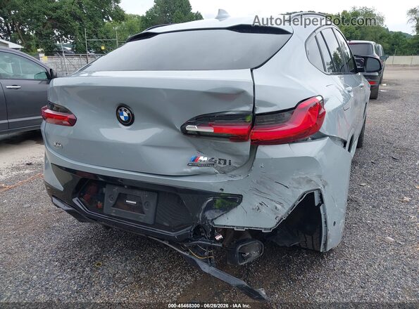 5UX43DT03N9L75443 2022 BMW X4 Серый Вид спереди