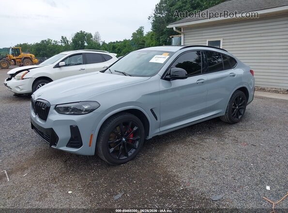 5UX43DT03N9L75443 2022 BMW X4 Серый Передняя левая четверть